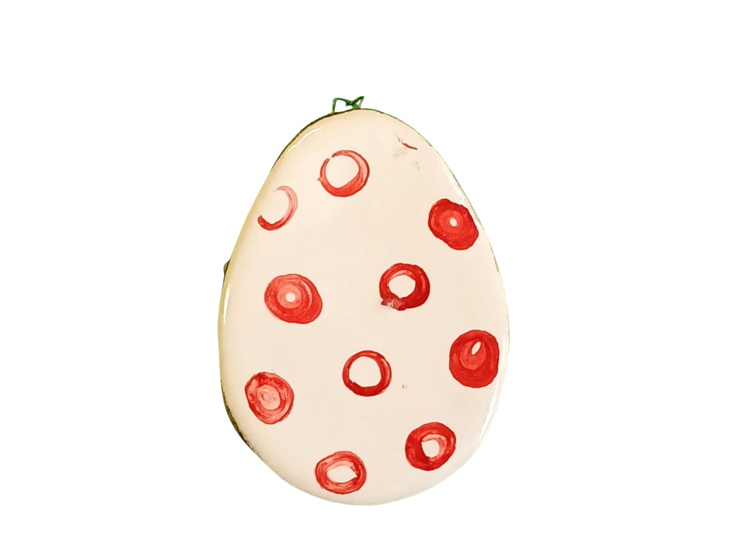 VAJÍČKO závěs červené (více variant)