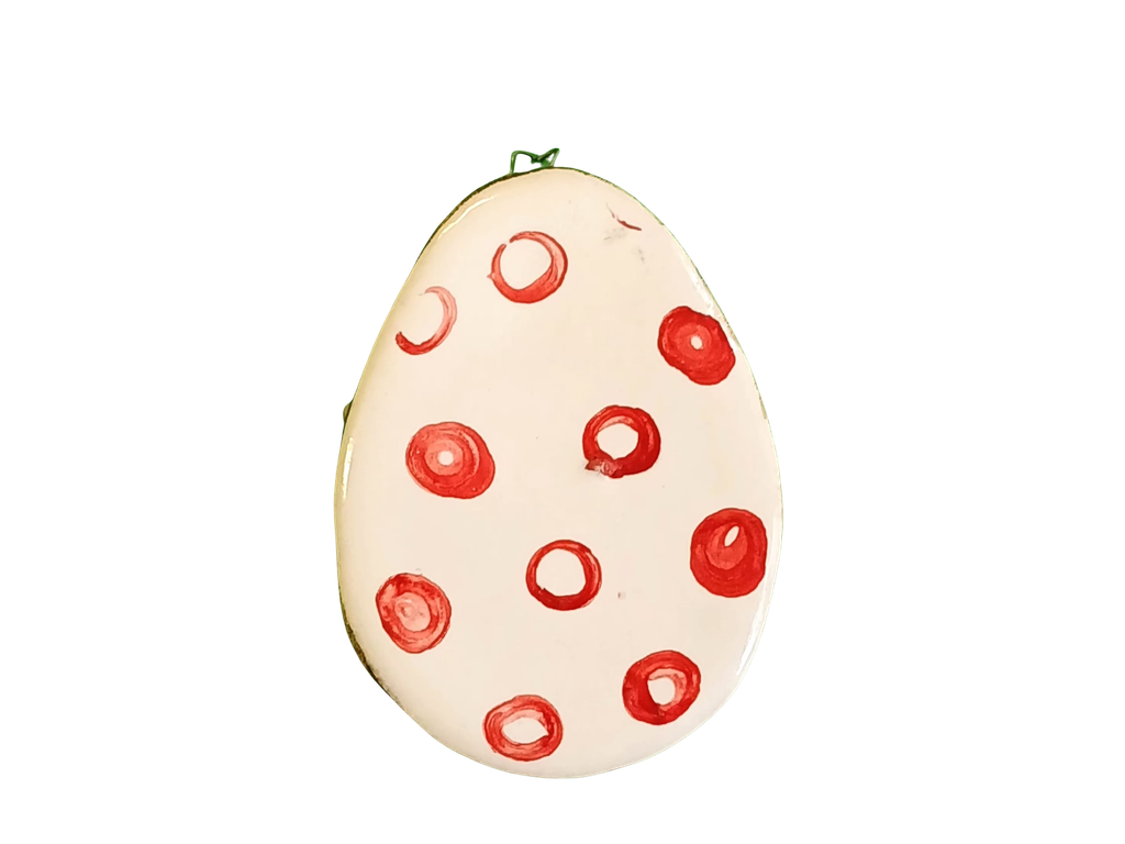 VAJÍČKO závěs červené (více variant)