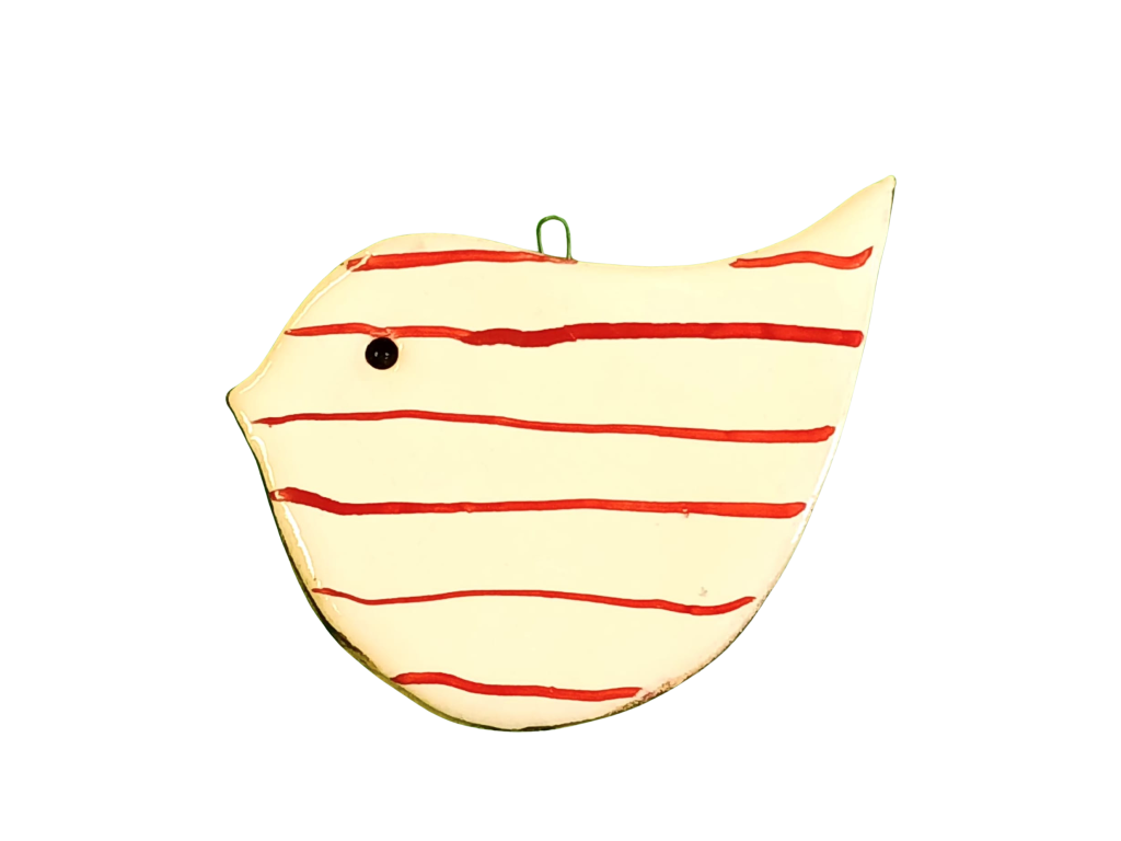 PTÁČEK závěs červený (více variant)